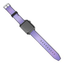 yanfind Watch Strap for Apple Watch John McSporran Loch Rusky Scotland Boats Foggy Mirror Lake Reflection Purple Scenery Compatible with iWatch Series 5 4 3 2 1