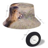 yanfind Adult Fisherman's Hat Simon Bardet Lion Roaring National Park Wild Fishing Fisherman Cap Travel Beach Sun protection