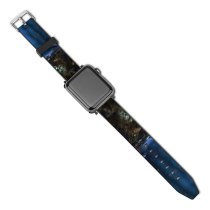 yanfind Watch Strap for Apple Watch Butterflies Mushroom Plants Macro Forest Bokeh Compatible with iWatch Series 5 4 3 2 1