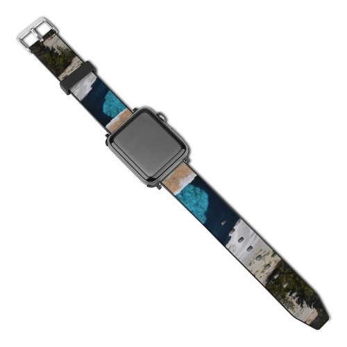 yanfind Watch Strap for Apple Watch Abies Hot Tree Geyser Wyoming Faithful  Pine Old Plant Fir Compatible with iWatch Series 5 4 3 2 1