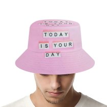 yanfind Adult Fisherman's Hat Sincerely Media Quotes Today Is Your Letters Girly Motivational Popular Quotes Fishing Fisherman Cap Travel Beach Sun protection