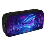yanfind Pencil Case YHO Technology Republic Gamers ASUS ROG Cityscape Neon Zipper Pens Pouch Bag for Student Office School