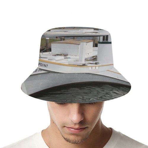 yanfind Adult Fisherman's Hat Vehicle Ship Boats Motor Boat Chesapeake Ship Bay Watercraft Tranquility Naval Hull Fishing Fisherman Cap Travel Beach Sun protection
