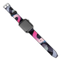 yanfind Watch Strap for Apple Watch Abstract  Space Light Compatible with iWatch Series 5 4 3 2 1