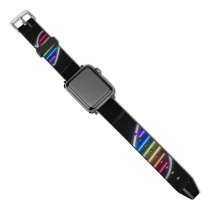 yanfind Watch Strap for Apple Watch Advertisement Times Interior Billboard Domain Love Light Neon Public Electronics Heart Compatible with iWatch Series 5 4 3 2 1