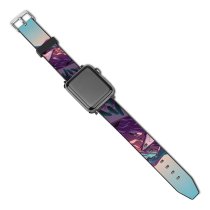 yanfind Watch Strap for Apple Watch Coastline  Pass Road Morning Daylight Scenery MacOS Big Sur IOS Compatible with iWatch Series 5 4 3 2 1