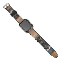 yanfind Watch Strap for Apple Watch Dog Hardwood Pet Wallpapers Free Pictures Wood Grey Images Doggy Compatible with iWatch Series 5 4 3 2 1