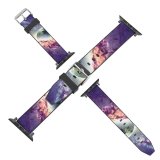 yanfind Watch Strap for Apple Watch Vadim Sadovski Space  Nebula Galaxy Milky Way  Purple Cosmos Planet Compatible with iWatch Series 5 4 3 2 1