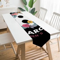 Yanfind Table Runner Dark Celebrations Minimal Woman's March Th Minimalist Everyday Dining Wedding Party Holiday Home Decor