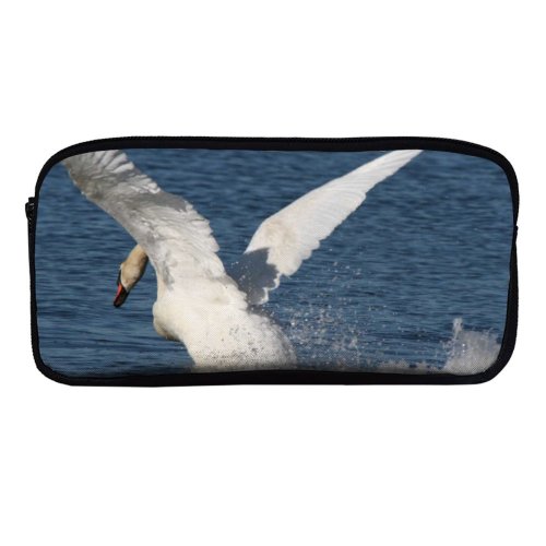 yanfind Pencil Case YHO Beak Flight Seabird Tundra Wing Ducks Swans Bird Bird Geese  Waterfowl Zipper Pens Pouch Bag for Student Office School