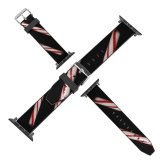 yanfind Watch Strap for Apple Watch Winter Closeup Canes Candy Cane Comp Font Candy Fz Candies Event Christmas Compatible with iWatch Series 5 4 3 2 1