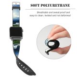 yanfind Watch Strap for Apple Watch Scenery Range Sky Slope  Activities Free Outdoors Leisure Wallpapers Images Compatible with iWatch Series 5 4 3 2 1