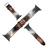 yanfind Watch Strap for Apple Watch Park Night France Fireworks Fountain Fte Diwali Midnight Feature Year's Eve Event Compatible with iWatch Series 5 4 3 2 1