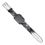 yanfind Watch Strap for Apple Watch Landscape Peak Wilderness Creative Rock Pictures Winter Cloud Outdoors Grey Snow Compatible with iWatch Series 5 4 3 2 1