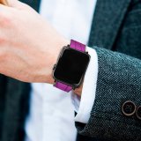 yanfind Watch Strap for Apple Watch Mimi Garcia Architecture Science  Architecture London England Neon Purple Compatible with iWatch Series 5 4 3 2 1