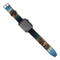 yanfind Watch Strap for Apple Watch Big Sur Mountains Clouds Daylight Sunny MacOS California Compatible with iWatch Series 5 4 3 2 1