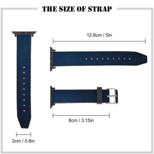 yanfind Watch Strap for Apple Watch Universe Galaxy Sky Nebula Night Islands Outer Space Sagan Free Compatible with iWatch Series 5 4 3 2 1