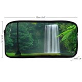 yanfind Pencil Case YHO Destin Sparks Millaa Millaa Falls Australia Waterfalls Forest Trees Landscape Cliff Exposure Zipper Pens Pouch Bag for Student Office School