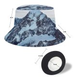 yanfind Adult Fisherman's Hat Oliver Buettner Mount Cook Peak Snow Covered Mountains Zealand Fishing Fisherman Cap Travel Beach Sun protection