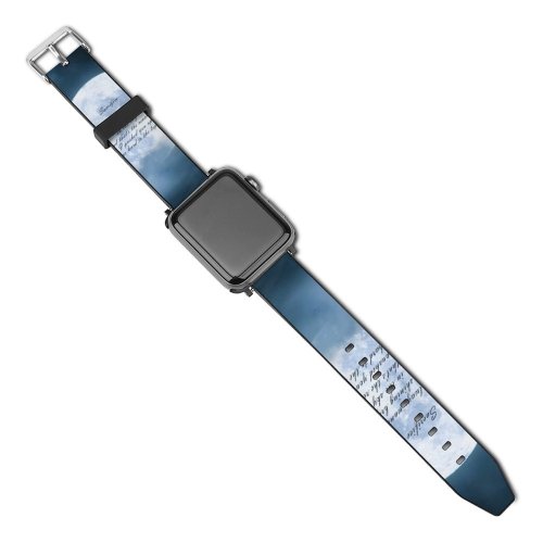 yanfind Watch Strap for Apple Watch Nyein Chan Aung Quotes Sacrifice Popular Quotes  Clouds Night Dark Inspirational Compatible with iWatch Series 5 4 3 2 1