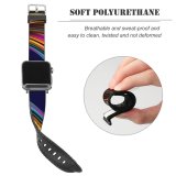 yanfind Watch Strap for Apple Watch Abstract ASUS ZenBook Pro  Spectrum  Colorful Compatible with iWatch Series 5 4 3 2 1