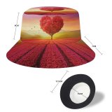 yanfind Adult Fisherman's Hat Elena Dudina Heart Tree Flower Garden Flowers Landscape Scenery Beautiful Birds Sunrise Fishing Fisherman Cap Travel Beach Sun protection