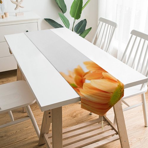 Yanfind Table Runner Blossom Floral Botany Bouquet Beautiful Pastel Plant Delicate Fresh Season Life Simple Everyday Dining Wedding Party Holiday Home Decor