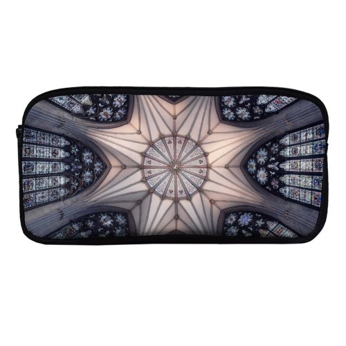yanfind Pencil Case YHO Otto Berkeley York Minster United  Cathedral Church Ancient Architecture Interior Look Zipper Pens Pouch Bag for Student Office School
