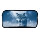 yanfind Pencil Case YHO Comfreak Wolf  Wild Winter Snowfall Fog Starring Zipper Pens Pouch Bag for Student Office School