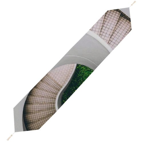Yanfind Table Runner Dan Freeman Architecture Spiral Staircase Modern Everyday Dining Wedding Party Holiday Home Decor