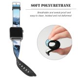 yanfind Watch Strap for Apple Watch Di Pictures Winter Outdoors Stock Snow Tree Wandern Alps Nago Compatible with iWatch Series 5 4 3 2 1