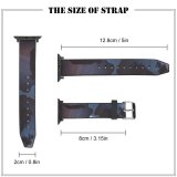 yanfind Watch Strap for Apple Watch Love Couple Lonely Silhouette  Romantic Night Dark Mood Compatible with iWatch Series 5 4 3 2 1