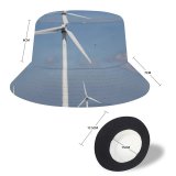 yanfind Adult Fisherman's Hat Power Galicia Field Field Natural Atmospheric Earth Mother Ecology Sky Energy Turbine Fishing Fisherman Cap Travel Beach Sun protection