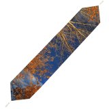 Yanfind Table Runner Sky Autumn Woody Leaves Sky Fall Branch Wood Clouds Leaf Bark Leaf Everyday Dining Wedding Party Holiday Home Decor