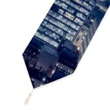Yanfind Table Runner Otto Berkeley London City Cityscape Night Lights Skyscrapers Tower Gherkin Heron Tower Everyday Dining Wedding Party Holiday Home Decor