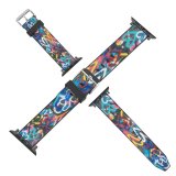 yanfind Watch Strap for Apple Watch Wall States York Colour Street Love Manhattan  Free Website Texture Compatible with iWatch Series 5 4 3 2 1