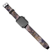 yanfind Watch Strap for Apple Watch Universe  System Sky Solar Night Outer Space Satellite Outdoors Planet Compatible with iWatch Series 5 4 3 2 1