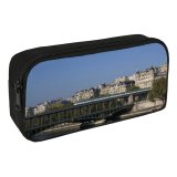 yanfind Pencil Case YHO  Subway  Waterway River  Arch River  Underground Architecture Sky Zipper Pens Pouch Bag for Student Office School