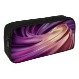 yanfind Pencil Case YHO Abstract Swirls  MateBook Pro Zipper Pens Pouch Bag for Student Office School