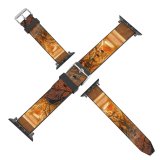 yanfind Watch Strap for Apple Watch Johannes Plenio Forest Road Daylight Autumn Fall Sunrays Trees Compatible with iWatch Series 5 4 3 2 1