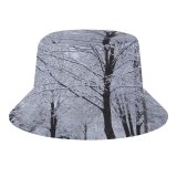 yanfind Adult Fisherman's Hat Winter Winter Michigan Woody Sky Plant Branch Snow Tree Frost Trees Plant Fishing Fisherman Cap Travel Beach Sun protection