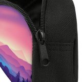 yanfind Pencil Case YHO Coyle Valley Landscape Mountains Gradient Colorful Scenery Layers Panorama Zipper Pens Pouch Bag for Student Office School