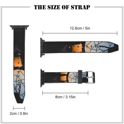 yanfind Watch Strap for Apple Watch United Sunrise Trip Road Catcher Pictures Windshield Dream Sunset Free Roadtrip Compatible with iWatch Series 5 4 3 2 1