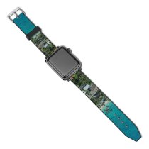 yanfind Watch Strap for Apple Watch Landscape Island Building Hi Beach Pictures PNG Sea Outdoors Kailua Urban Compatible with iWatch Series 5 4 3 2 1