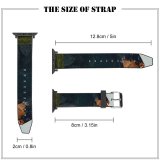 yanfind Watch Strap for Apple Watch United Peak Abies Pine Plant Hour Pictures PNG Outdoors Snow Tree Compatible with iWatch Series 5 4 3 2 1