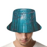 yanfind Adult Fisherman's Hat Fall Foliage Bare Trees Path Forest Morning Scenic Atmosphere Fishing Fisherman Cap Travel Beach Sun protection