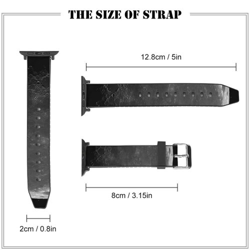 yanfind Watch Strap for Apple Watch Andrew McCarthy Space Black Dark  Planet Compatible with iWatch Series 5 4 3 2 1