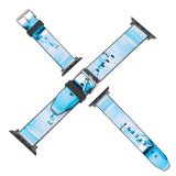 yanfind Watch Strap for Apple Watch Vivid Transparent Flush Bottle Shed Dye Fluid Liquid Vibrant Drop Aqua Resources Compatible with iWatch Series 5 4 3 2 1