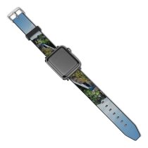 yanfind Watch Strap for Apple Watch Vehicle Building Roof Plant Pictures Transportation Islands Banyan Outdoors Boat Arecaceae Compatible with iWatch Series 5 4 3 2 1