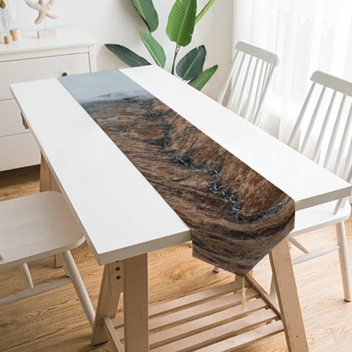 Yanfind Table Runner Scenery Uk Range Ben Mountain Fort Domain Wilderness Ground Public Rug Everyday Dining Wedding Party Holiday Home Decor